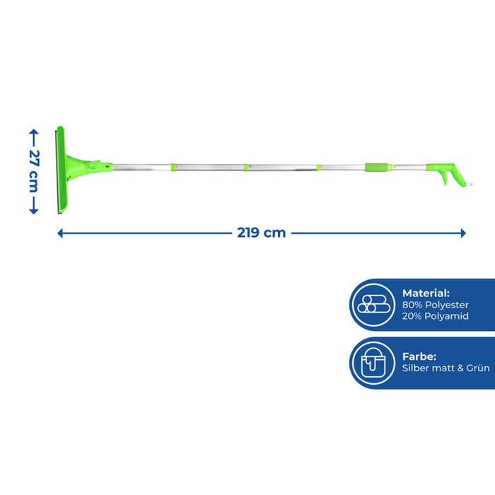 Sprüh-Fensterwischer extra lang