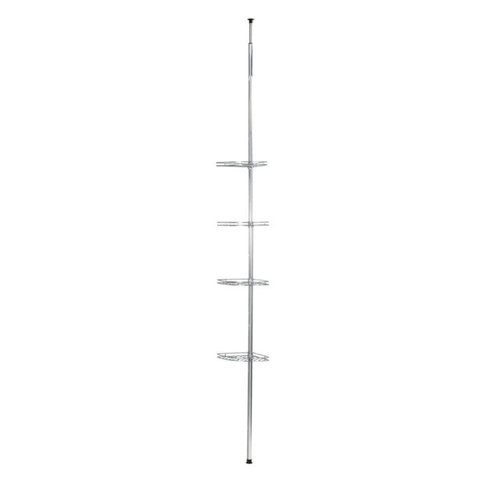 Teleskop-Duschecke Mod. Prea Edelstahl