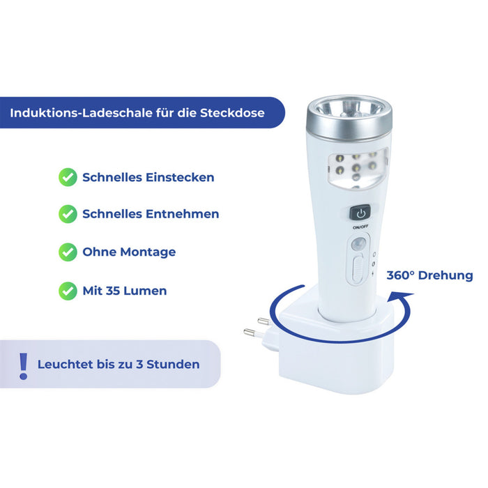 LED Sensor-Nachtlicht & Handleuchte