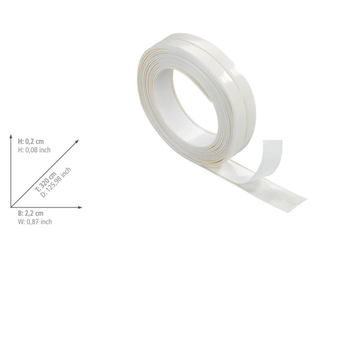 Abdichtband knickbar Transparent, 2er Set