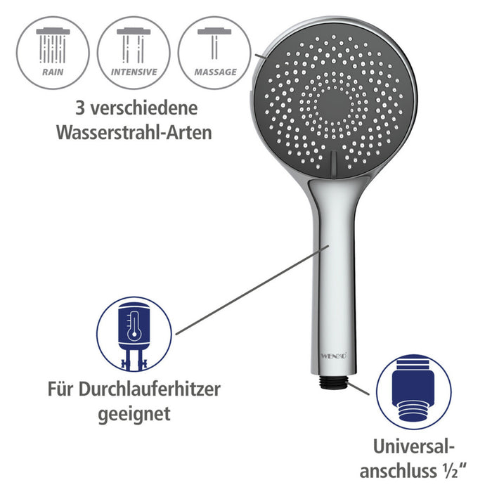 Duschsystem Watersaving Chrom