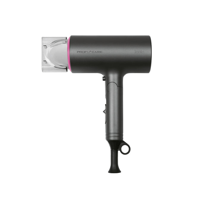 PC-HT 3073 Haartrockner dunkelsilber/pink klappbar 1.600W