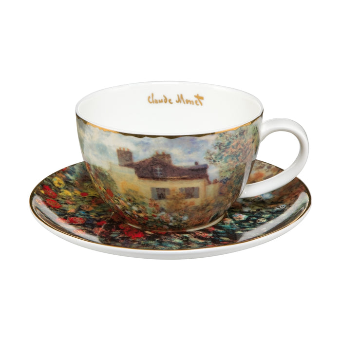 Tee-/ Cappuccinotasse Claude Monet - Das Künstlerhaus