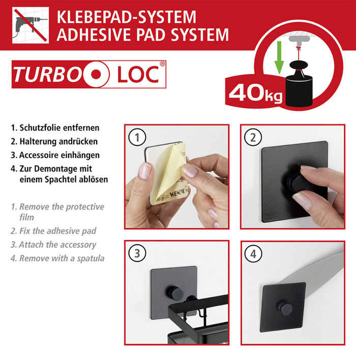 Turbo-Loc® Seifenspender Carpino Schwarz