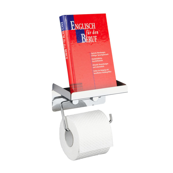 Toilettenpapierhalter 2 in 1 Edelstahl