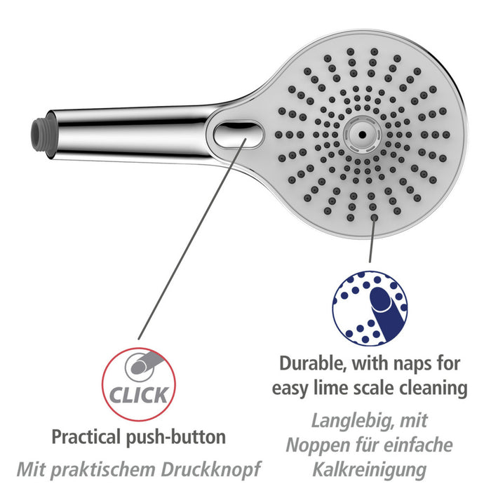 Duschkopf Ultimate Shower Chrom/Weiß