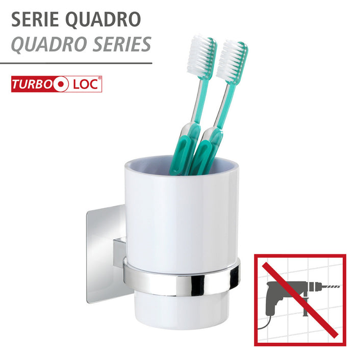 Turbo-Loc® Zahnputzbecher Quadro