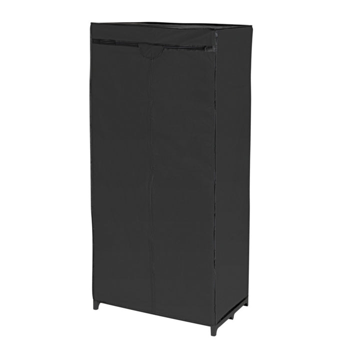 Kleiderschrank Deep Black mit Ablage