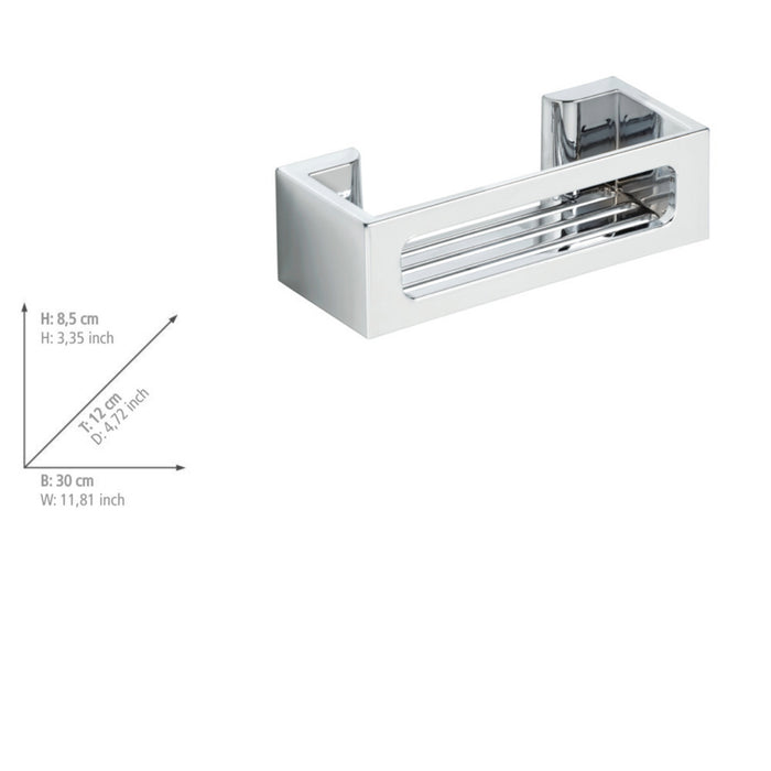 Turbo-Loc® Wandablage Bralia Chrom