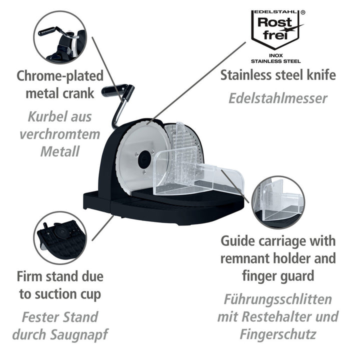 Brotschneidemaschine Schwarz