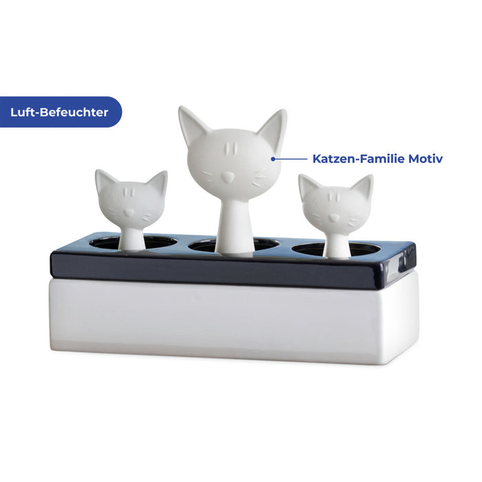 Luftbefeuchter Katzenfamilie