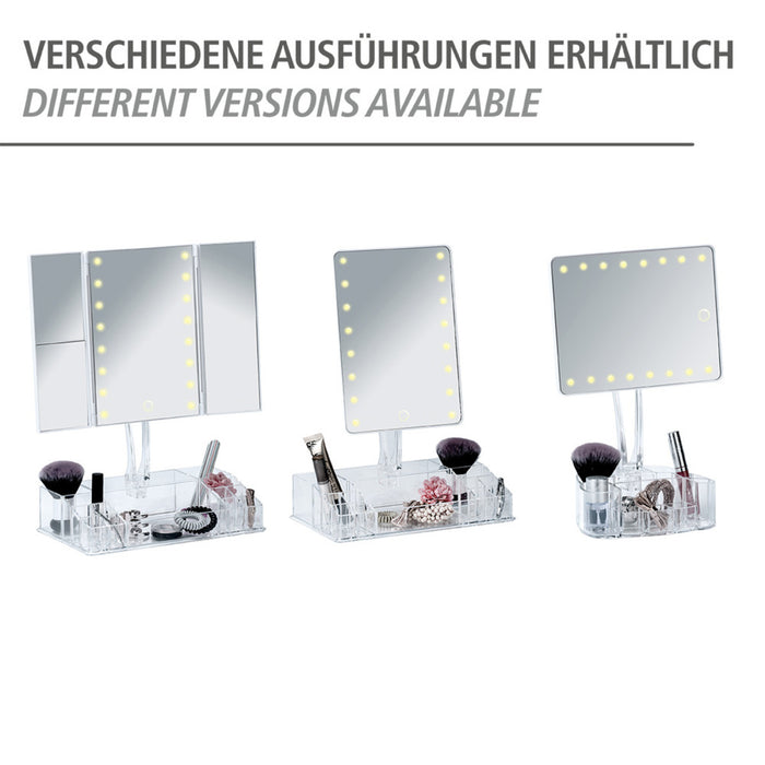 LED-Standspiegel mit Organizer Fanano