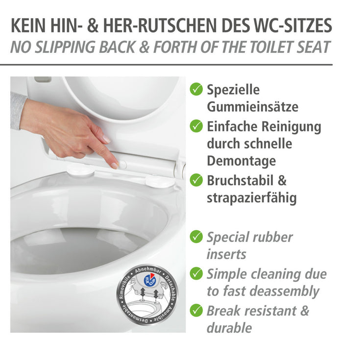 Premium WC-Sitz Kos Weiß