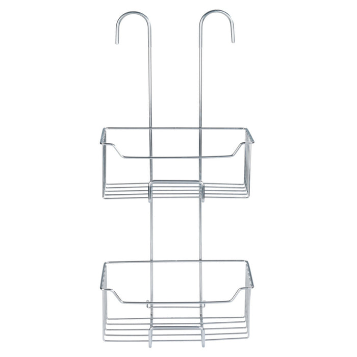 Thermostat-Dusch-Caddy Mod. Milo Edelstahl, 2 Etagen