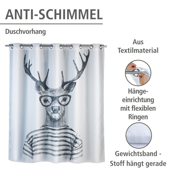 Anti-Schimmel Duschvorhang Mr. Deer Flex