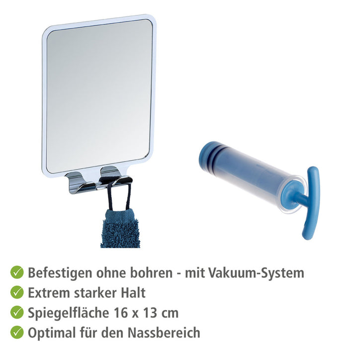 Vacuum-Loc® Antibeschlagspiegel Quadro