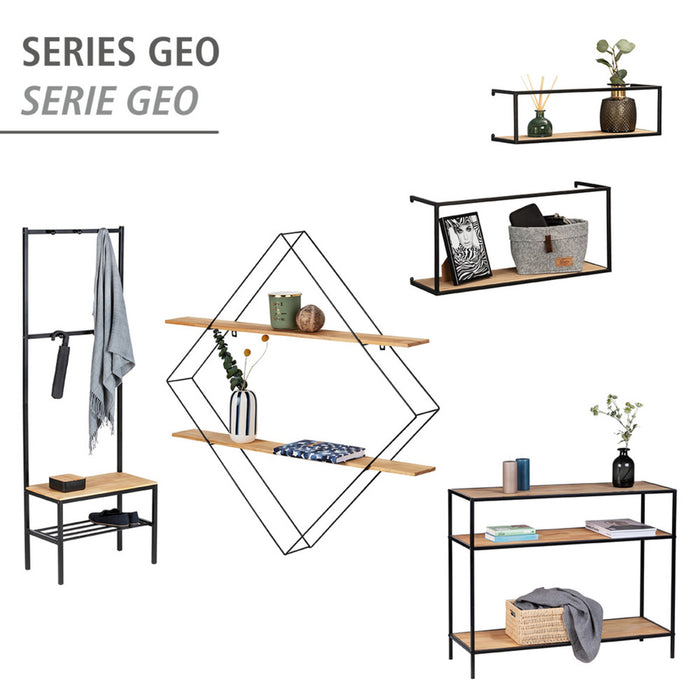 Wandregal Geo, 2er Set