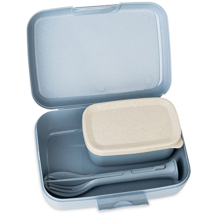 Lunchbox-Set + Besteck-Set, CANDY READY, 3er-Set