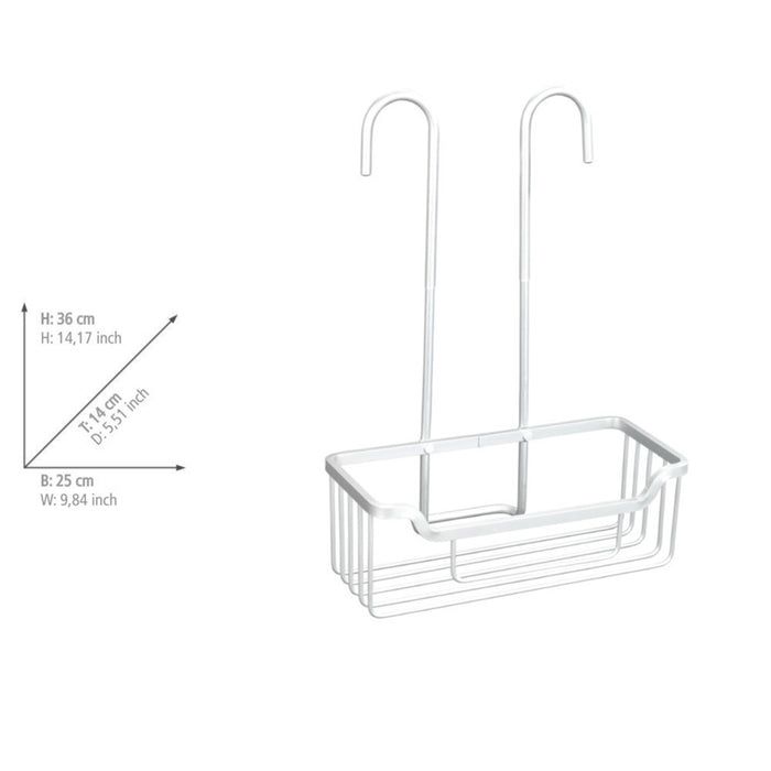 Thermostat-Dusch-Caddy Mod. Milo Aluminium