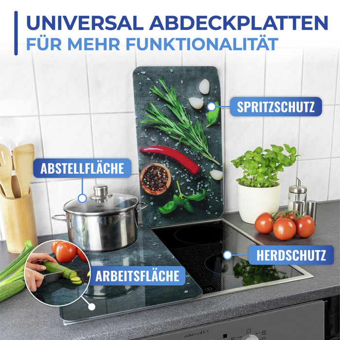 Abdeckplatten Universal ROSMARIN, 2er-Set