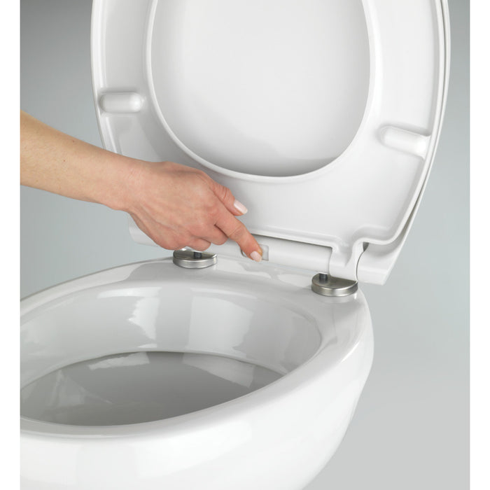 Premium WC-Sitz Samos Weiß