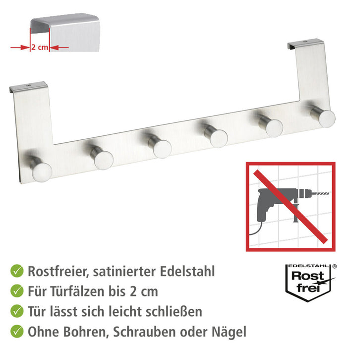 Türgarderobe Edelstahl Mod. Celano