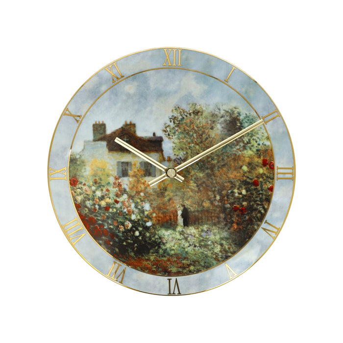 Wanduhr Claude Monet Das Künstlerhaus