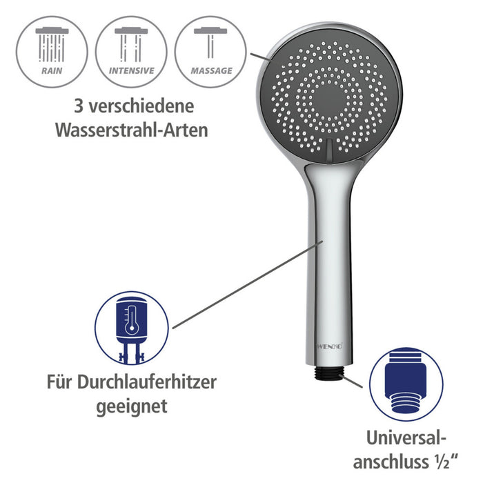 Duschkopf Watersaving Ø 9,5 cm