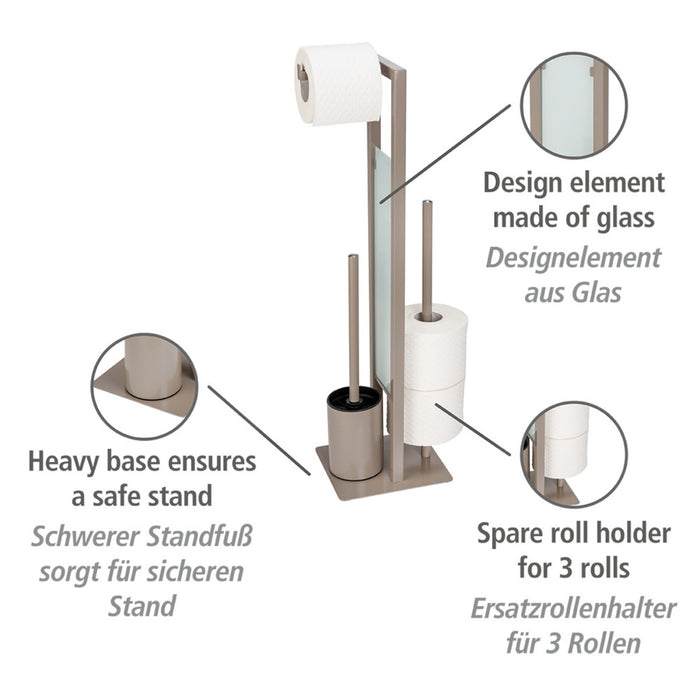 Stand WC-Garnitur Mod. Rivalta Taupe