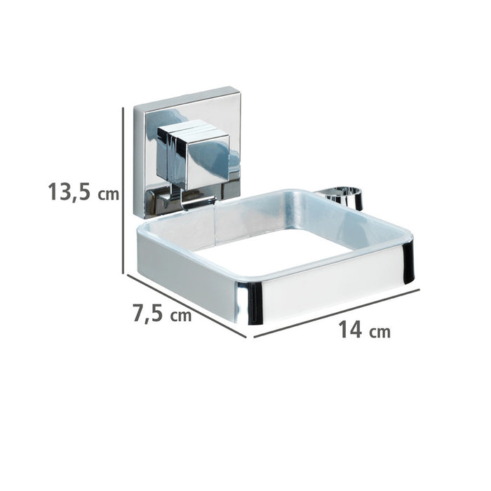 Vacuum-Loc® Haartrocknerhalter Quadro Edelstahl