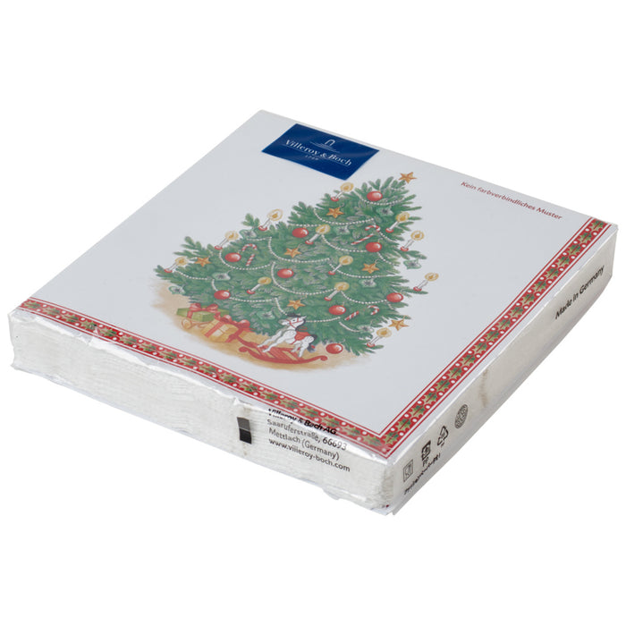 L-Serviette Tannenbaum 33x33cm