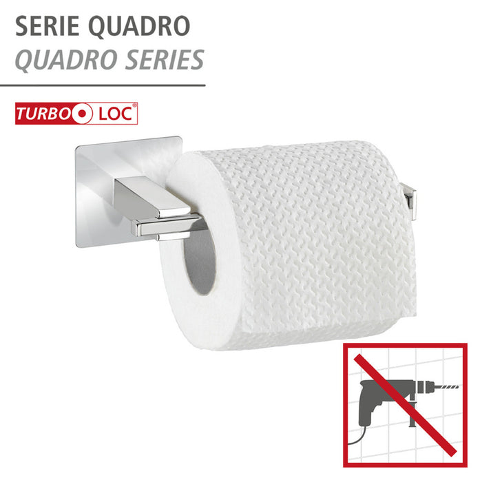 Turbo-Loc® Toilettenpapierhalter o. Deckel Quadro