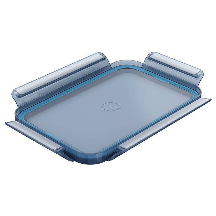 Frischhaltedose Clip & Close Eco 0,55l rechteckig transparent blau