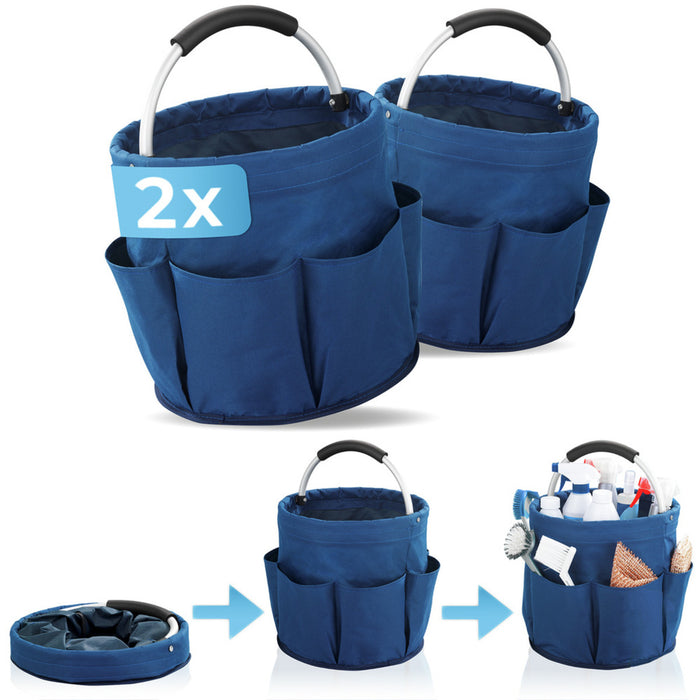 Universal Reinigungs-Caddy Blau 2er Set