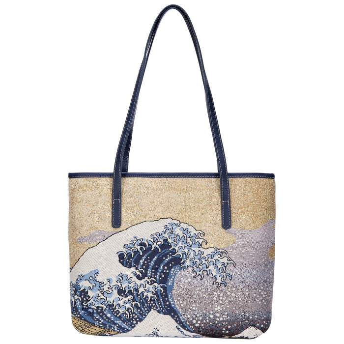 Schultertasche Katsushika Hokusai - Die Welle