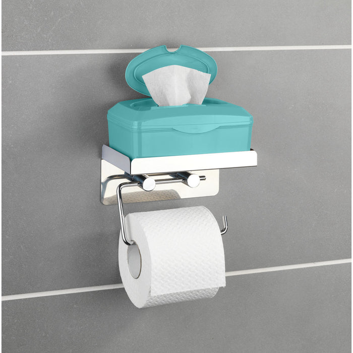 Toilettenpapierhalter 2 in 1 Edelstahl