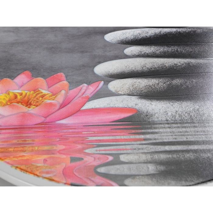 WC-Sitz Water Lily mit Relief