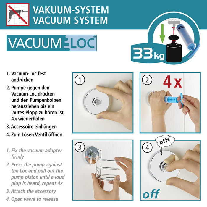 Vacuum-Loc® Eckablage Bari