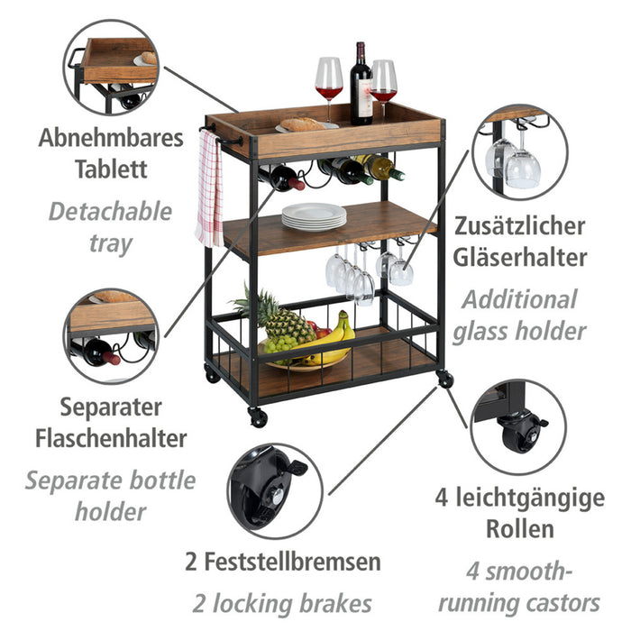 Küchenwagen Rustico