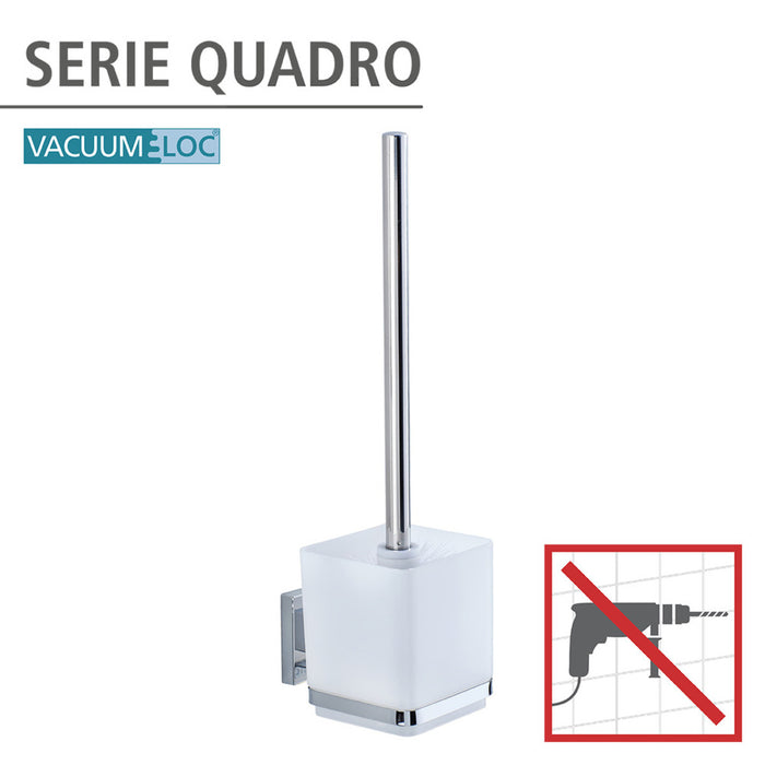 Vacuum-Loc® WC-Garnitur Quadro Edelstahl