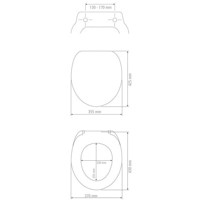 WC-Sitz Mod. Pioppo