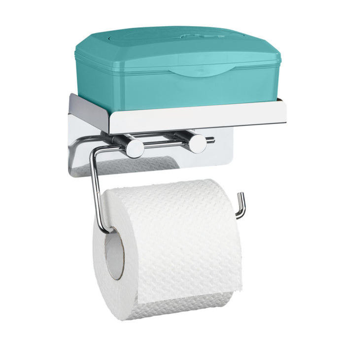 Toilettenpapierhalter 2 in 1 Edelstahl