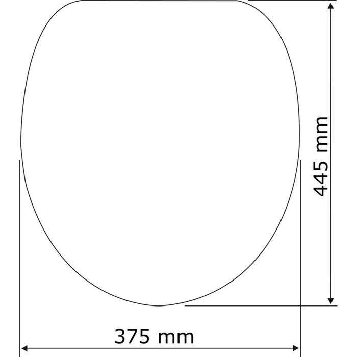 Premium WC-Sitz Samos Weiß