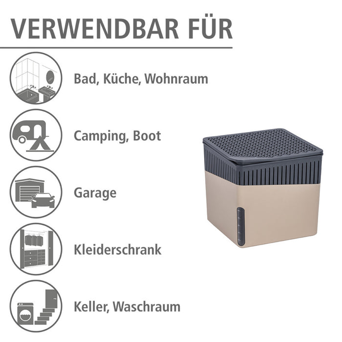 Raumentfeuchter Mod. Cube Beige 1000 g