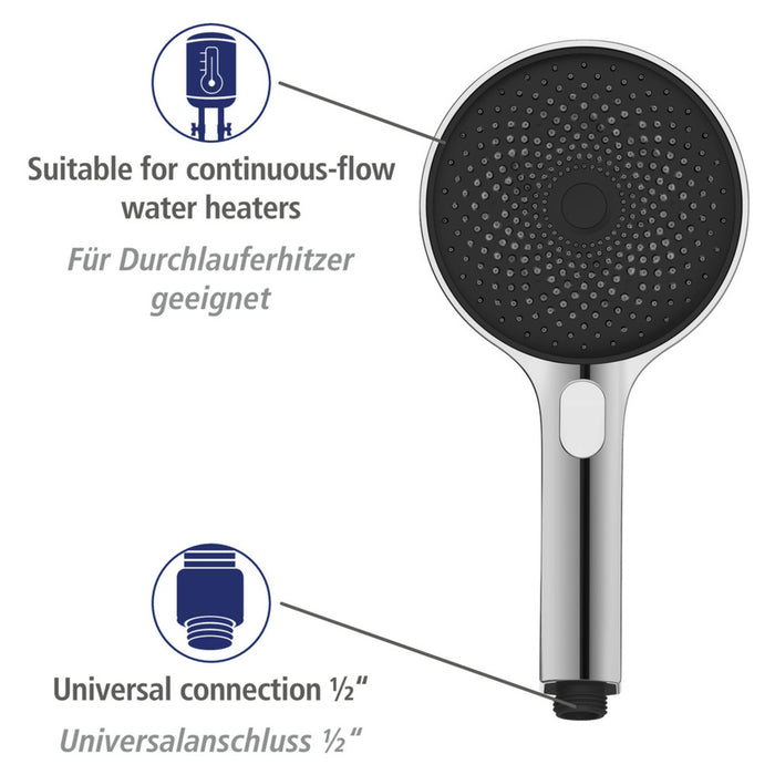 Duschsystem Softwater Chrom