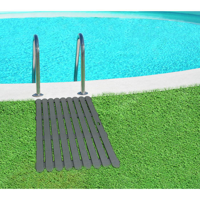 Badematte Indoor & Outdoor Grau, 50 x 80 cm