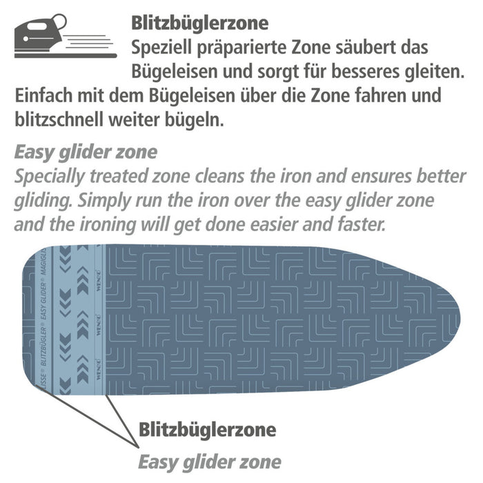 Bügeltischbezug Air Comfort mit Blitzbüglerzone XL/Universal