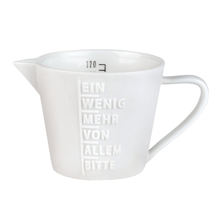 Messbecher klein 120ml Ein wenig mehr, 11x7x6,5cm