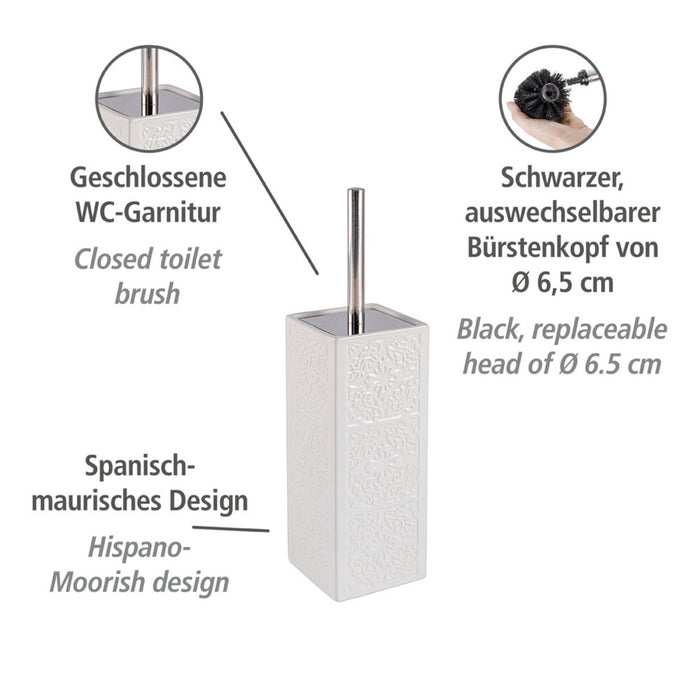 WC-Garnitur Mod. Cordoba Weiß Keramik