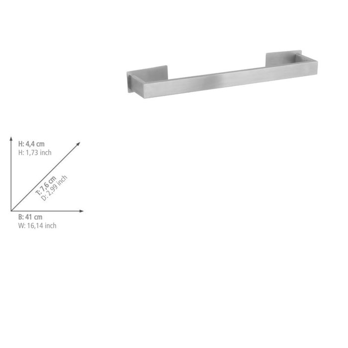 Turbo-Loc® Badetuchstange Uno Genova Matt 40 cm